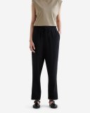 Roots Isla Cotton Gauze Pull On Pant - BLACK