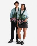 Roots X Wicked Emerald Cardigan - MULTI