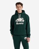 Roots Organic Original Kanga Hoodie - VARSITY GREEN