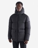 Roots Down Puffer Jacket - BLACK