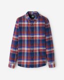 Roots Manning Flannel Shirt - MOONLIT OCEAN BLUE