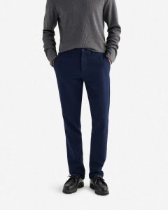Roots Park Stretch Chino 32 Inch Inseam - NAVY BLAZER