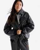 Roots Signature Varsity Jacket - BLACK