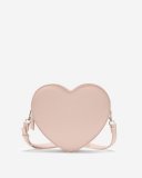 Roots Heart Crossbody Cervino - POWDER PINK
