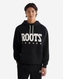 Roots Retro Kanga Hoodie - BLACK Roots Retro Kanga Hoodie - BLACK