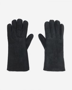 Roots Womens Shearling Glove - BLACK