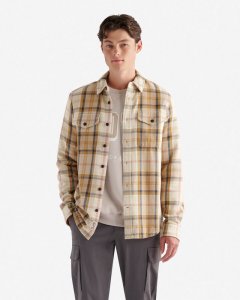 Roots Cypress Twill Shirt - SNOWDRIFT WHITE