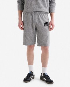 Roots Organic Original Sweatshort 10.5 Inch - SALT & PEPPER