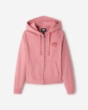 Roots Organic Original Relaxed Full Zip Hoodie - BRANDIED APRICOT