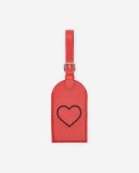 Roots Heart Luggage Tag Cervino - RACING RED/BLACK