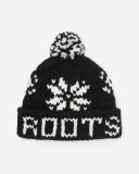 Roots Olivia Hand Knit Toque - BLACK