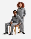 Roots Organic Original Half Zip Stein - SALT & PEPPER