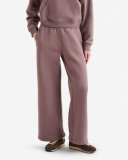 Roots Cloud Wide Leg Sweatpant - CINDER BROWN