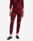 Roots Womens Holiday Pajama Pant - CABIN RED