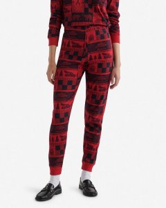 Roots Womens Holiday Pajama Pant - CABIN RED