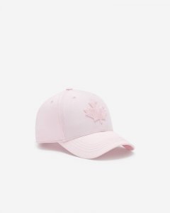 Roots Modern Leaf Baseball Cap - CHALK PINK