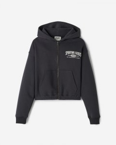 Roots Sporting Goods 99 Full Zip Hoodie - RAVEN