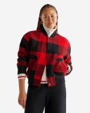 Roots Seymour Flight Jacket - SEYMOUR RED PLAID