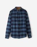 Roots Park Plaid Shirt - NAVY BLAZER
