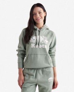 Roots Organic Original Kanga Hoodie - EUCALYPTUS