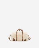Roots Shearling Micro Banff Crossbody - NATURAL/TAN