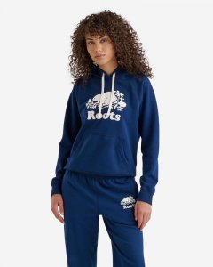 Roots Organic Original Kanga Hoodie - TRUE NAVY