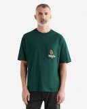 Roots Mens Wildlife Relaxed Pocket T-Shirt - VARSITY GREEN Roots Mens Wildlife Relaxed Pocket T-Shirt - VARSITY GREEN