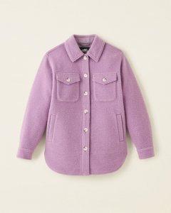 Roots Seymour Shacket - SEYMOUR LAVENDER