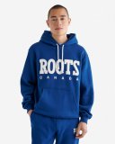 Roots Retro Kanga Hoodie - ESTATE BLUE