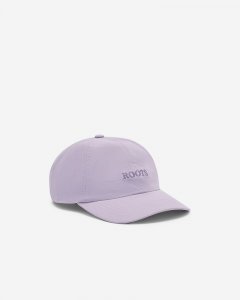 Roots Nylon Baseball Cap - LAVENDER MIST