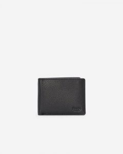 Roots Slimfold Sideflap Prince - BLACK