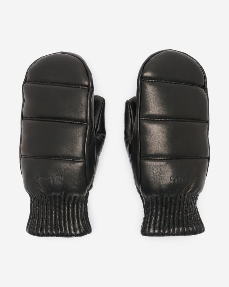 Roots Puff Mitten - BLACK