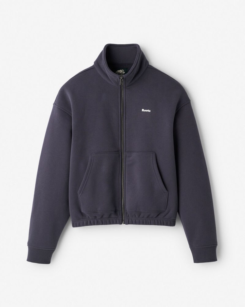 Roots Cloud Cropped Jacket - GRAPHITE GREY