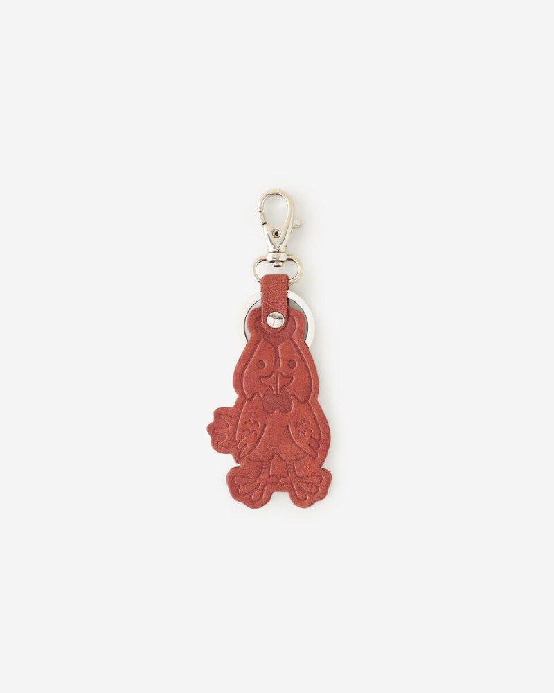 Roots Lunar New Year Rooster Key Ring - PAPRIKA