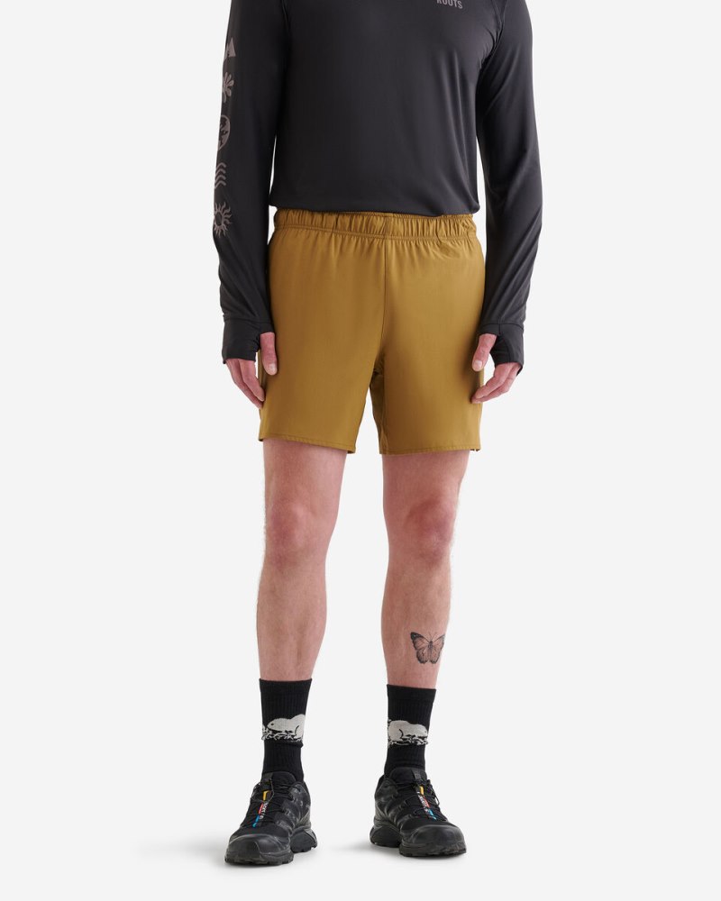 Roots Active Short 6 Inch - BUTTERNUT