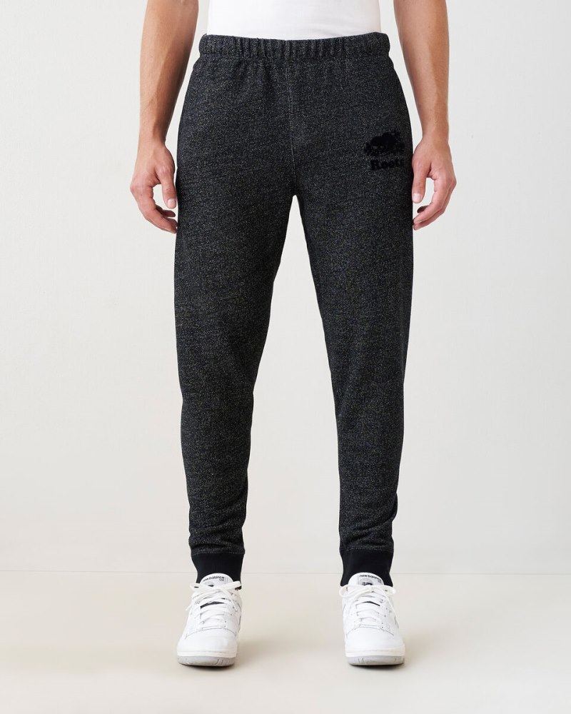 Roots Organic Park Slim Sweatpant - BLACK PEPPER