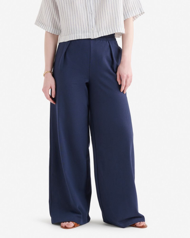 Roots Cloud Jersey Pant - NAVY BLAZER