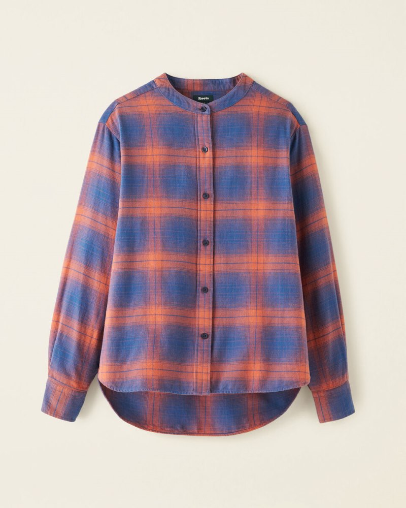 Roots Manning Flannel Shirt - ETRUSCAN CLAY
