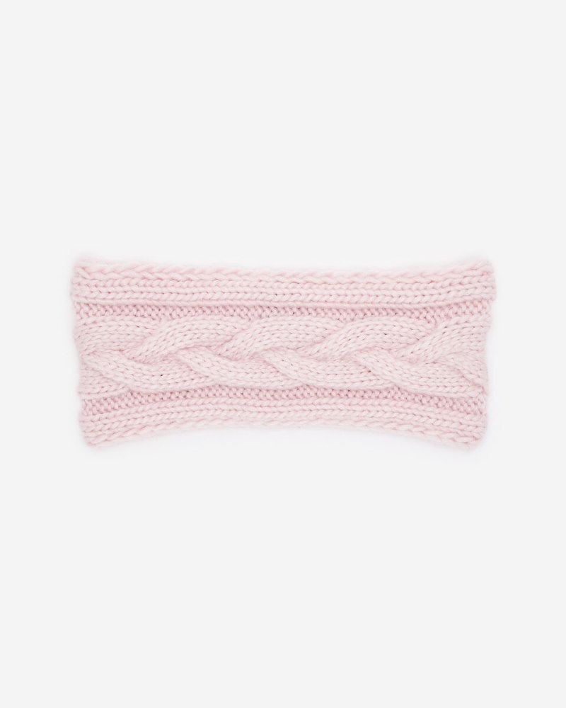 Roots Olivia Cable Headband - BALLET SLIPPER