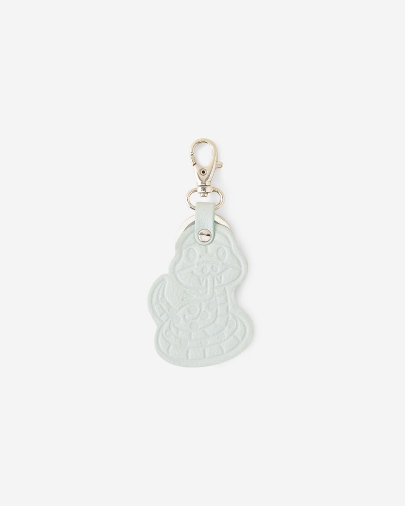 Roots Lunar New Year Snake Key Ring - PALE AQUA