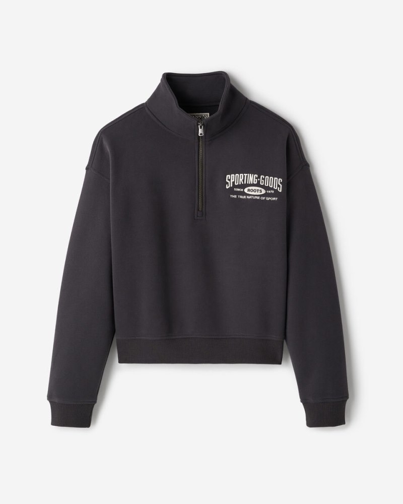 Roots Sporting Goods 99 Half Zip - RAVEN