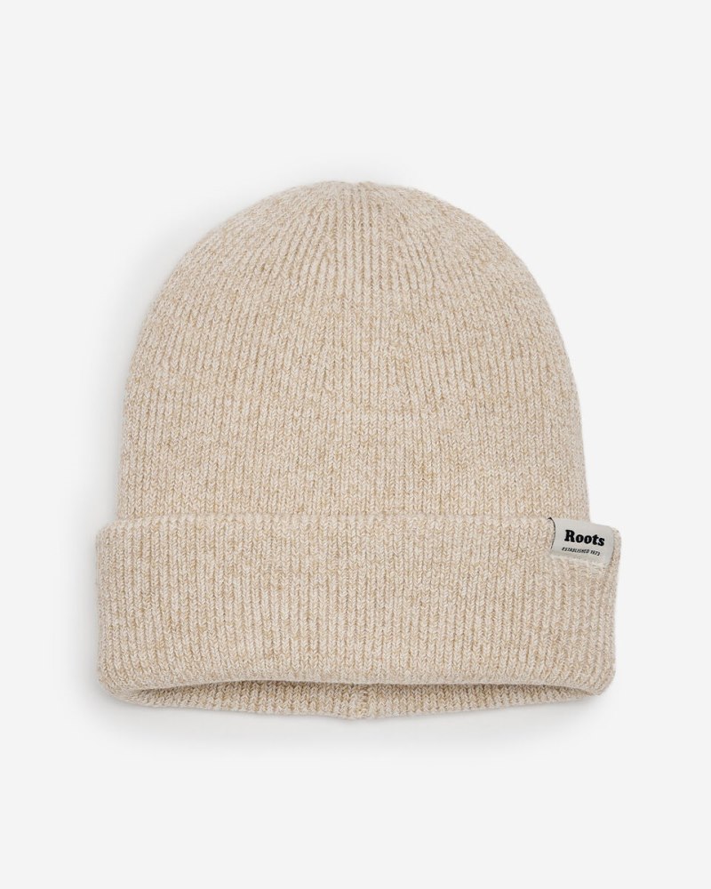 Roots Cozy Knit Toque - SNOWDRIFT WHITE MIX