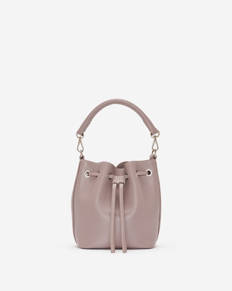 Roots Mini Bucket Bag 2.0 Cervino - TAUPE/BLACK