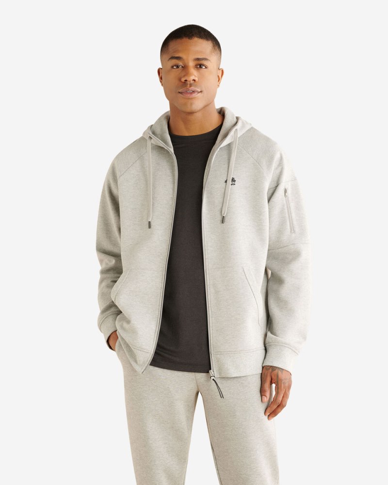 Roots Recover Full Zip Hoodie - GREY MIX