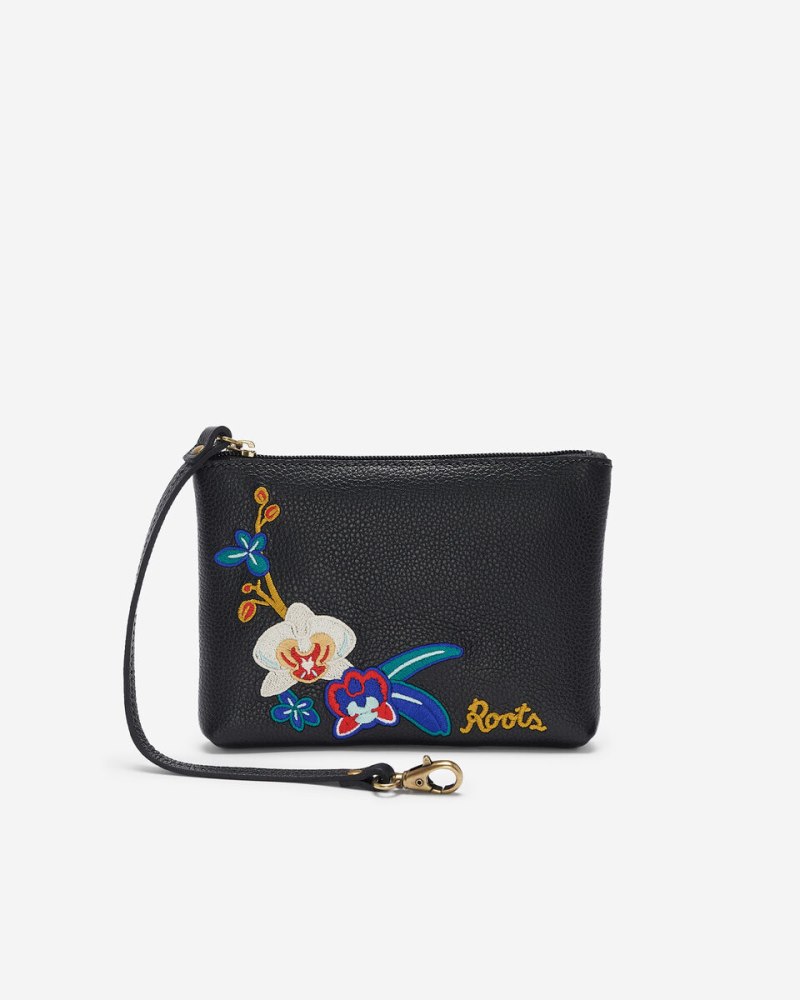 Roots Lunar New Year Pouch Cervino - BLACK