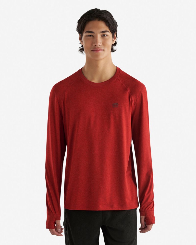 Roots Renew Long Sleeve T-Shirt - CARDINAL RED PEPPER