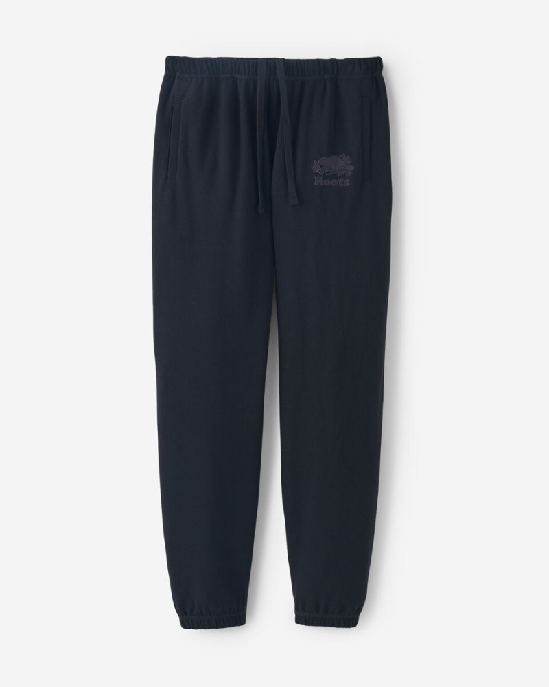 Roots Cooper Cozy Sweatpant - BLACK