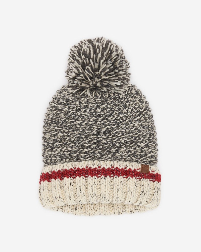 Roots Chunky Cabin Toque - GREY OAT MIX