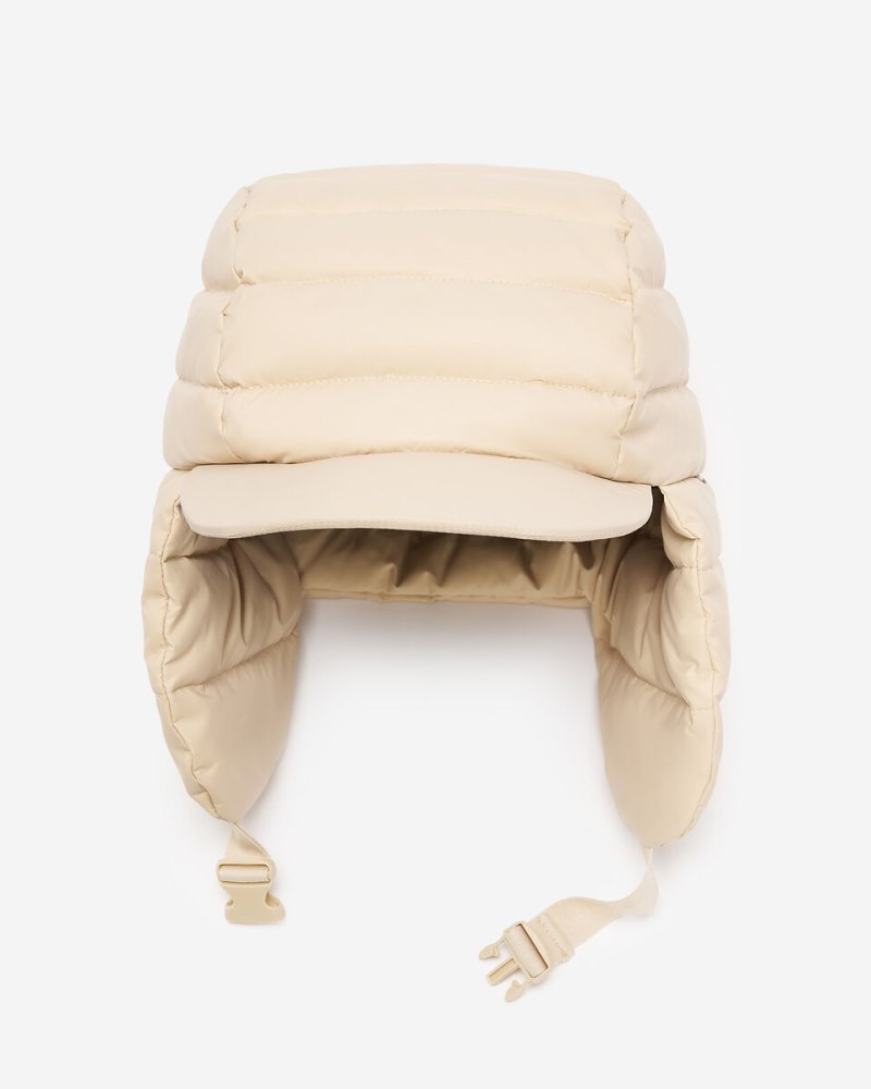 Roots Puffer Ear Flap Hat - TRUE KHAKI