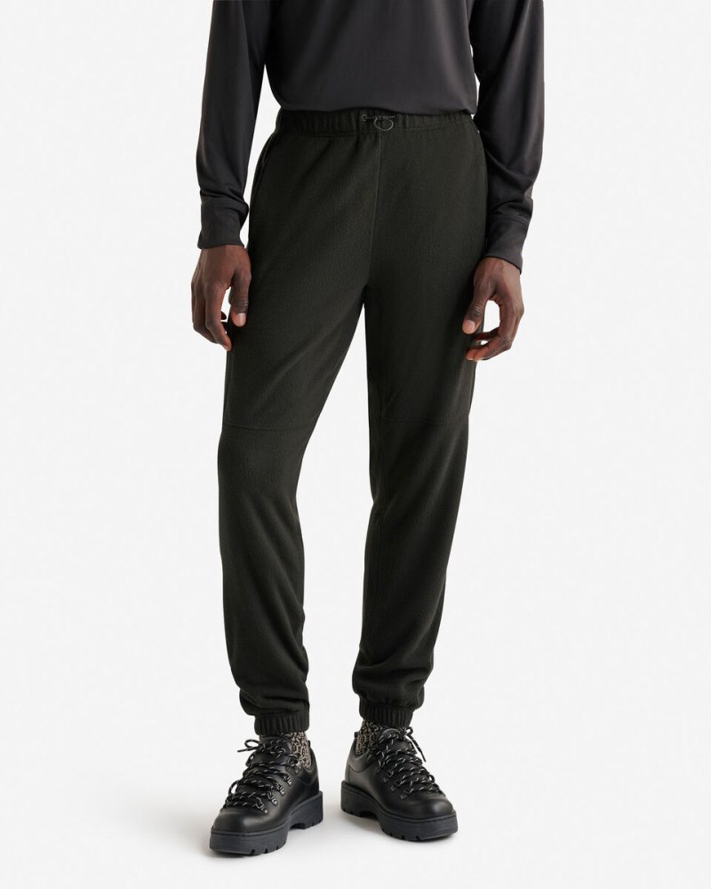 Roots Renew Microfleece Jogger - BLACK